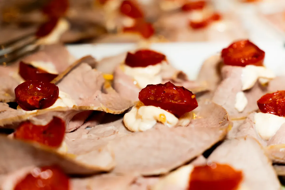 Carpaccio di carne della filiera MonteSoprano