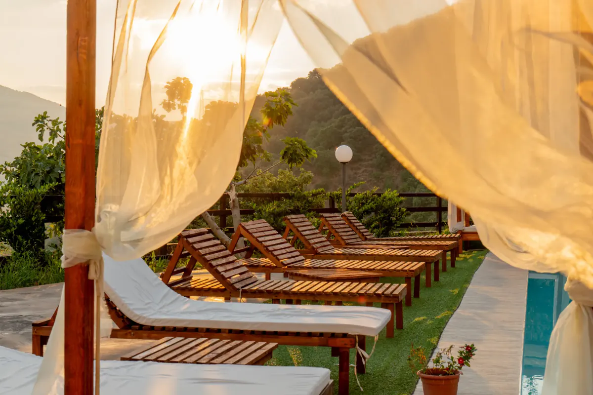 Agriturismo MonteSoprano al tramonto