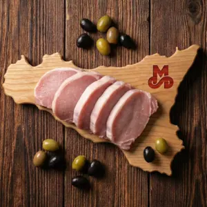 Maiale Fresco — carne siciliana di razza Modicana · MonteSoprano
