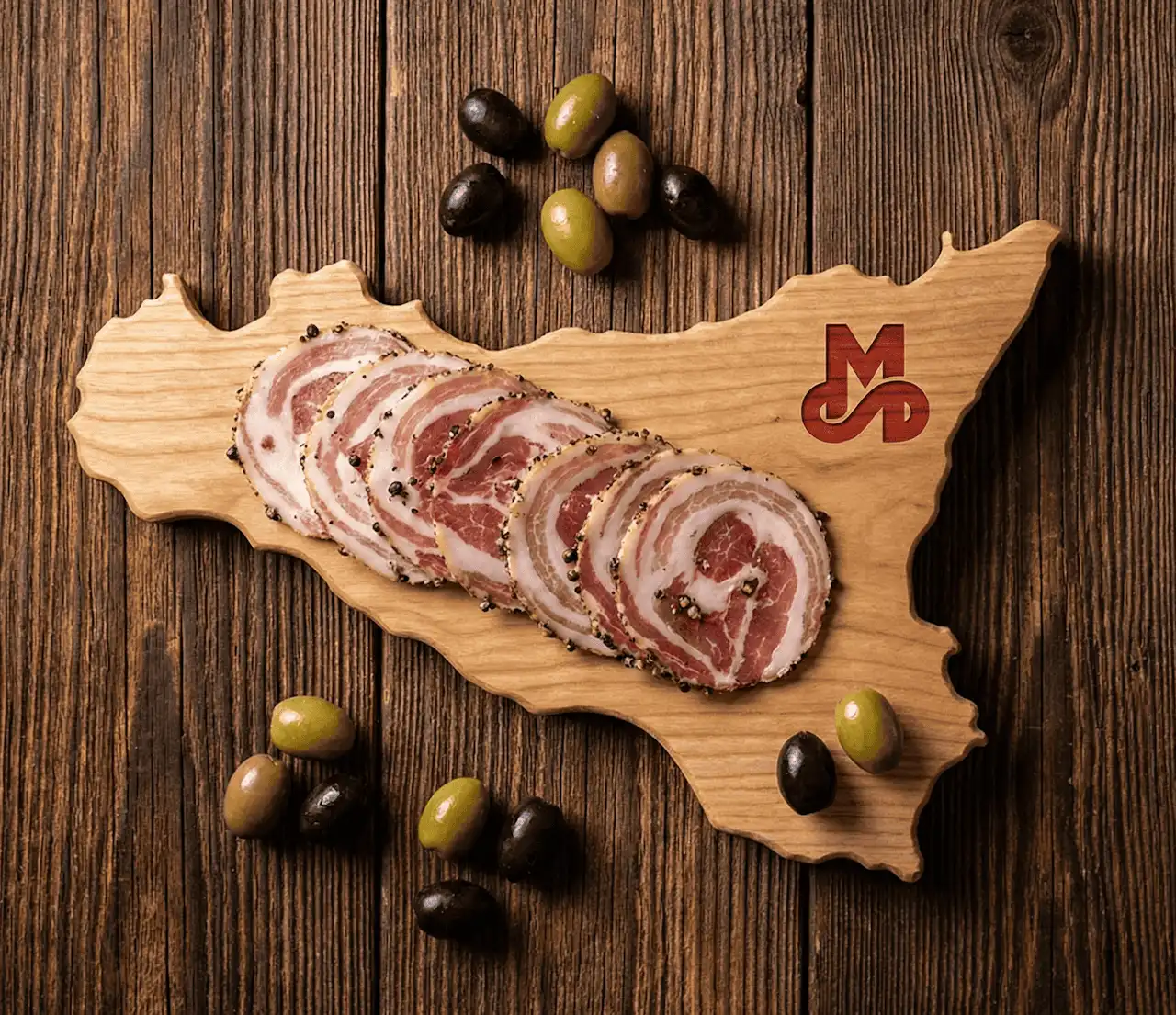 Pancetta — salume siciliano · MonteSoprano
